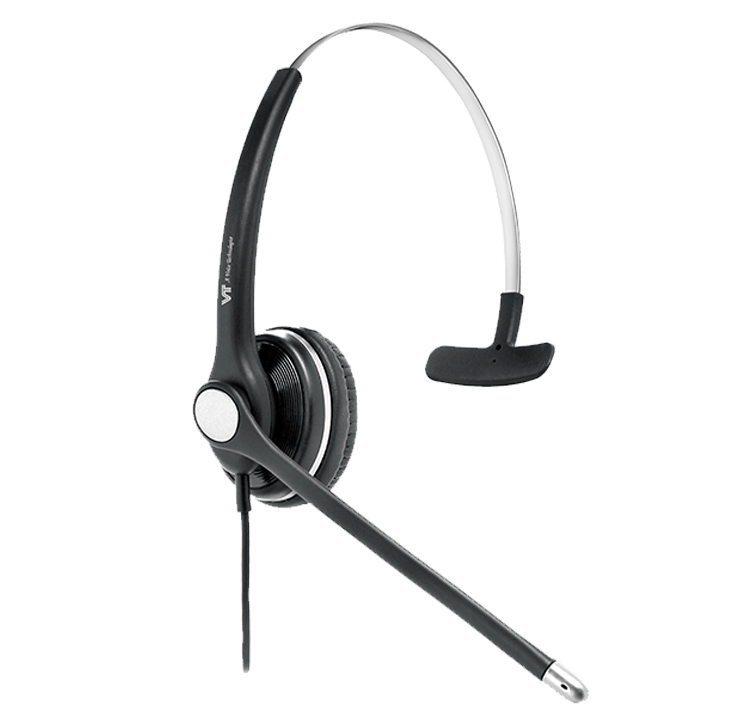 Corded IP phone headset